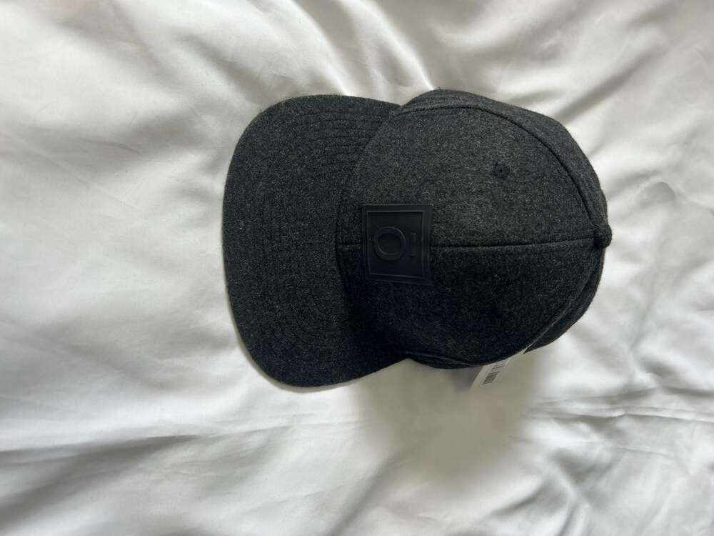 New dōTERRA Dark Charcoal Grey Wool Blend Snapback Hat